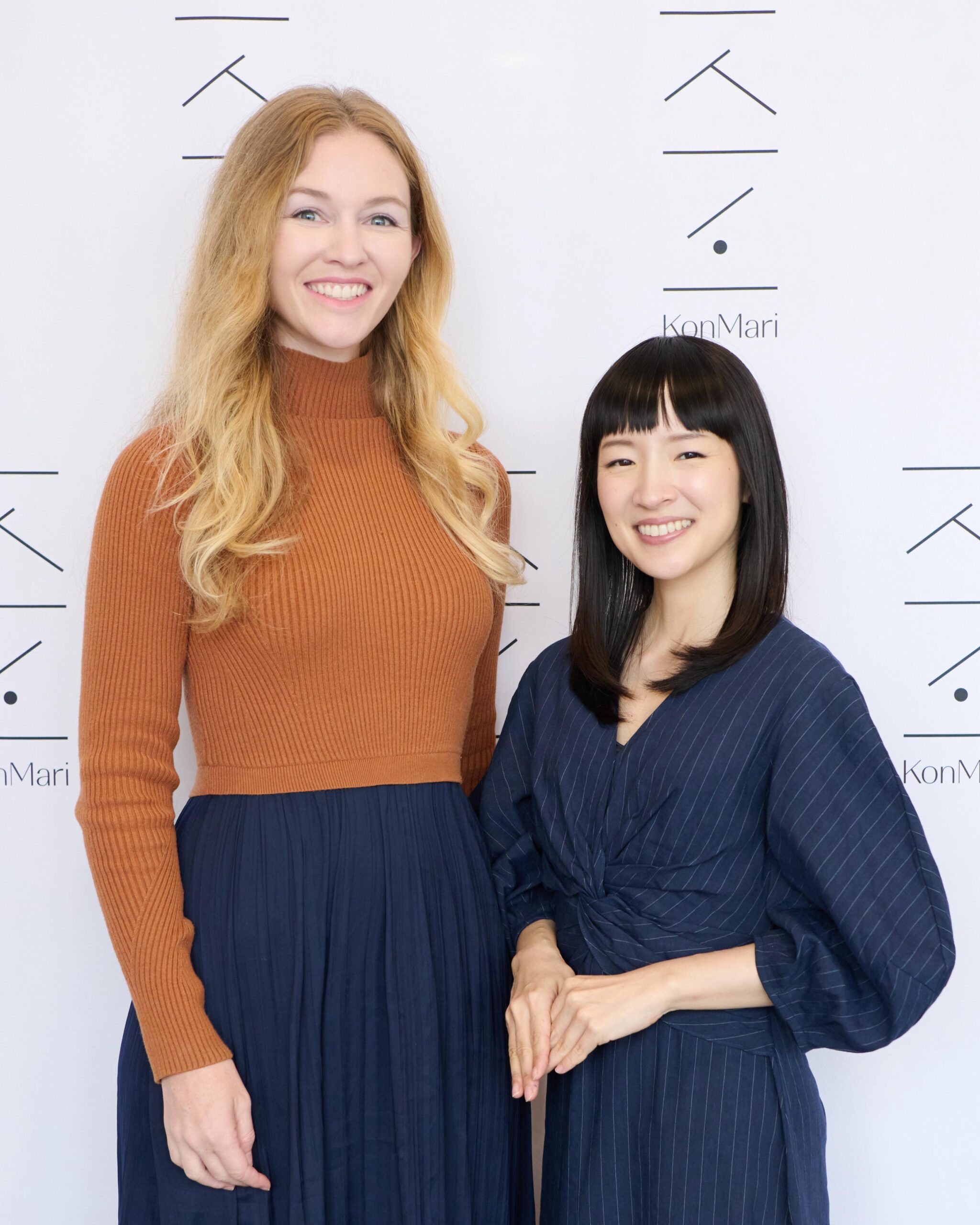 Laurel Tincher and Marie Kondo